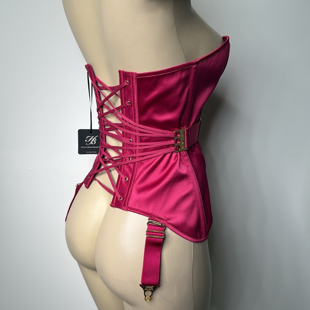 Honey Birdette size small chastity satin closet NWT - Picture 4 of 9